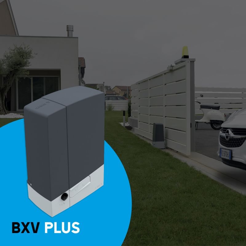CAME automated sliding gate at a residential property